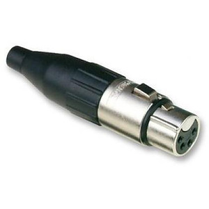 4 Pin Female XLR Cable Connector