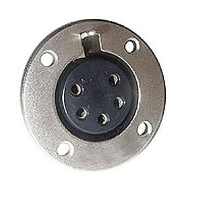 5 Pin Female Panel Mount Connector