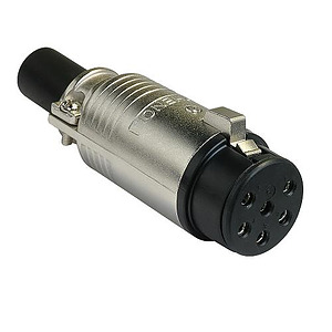 6 Pin Female Speaker Cable Connector