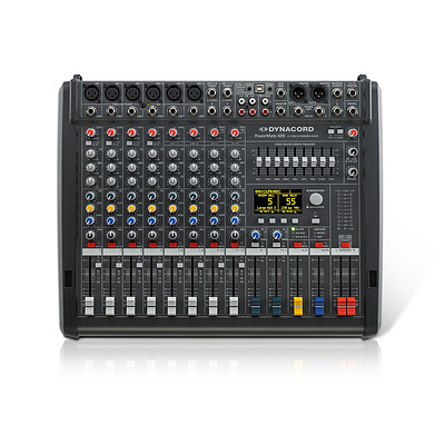 8 Channel Powered Mixer