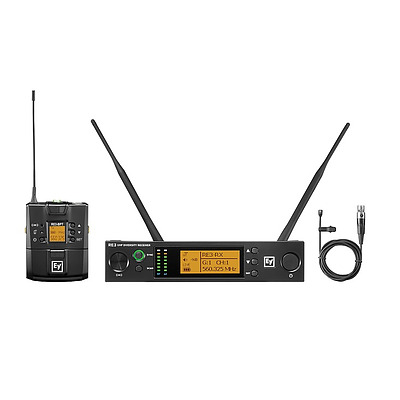Lapel Wireless System with Omni Microphone