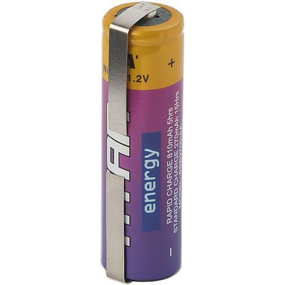 Set of 2 Rechargeable NiMH Batteries