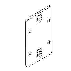 Adaptor Plate for UB1 & UB2 to fit HPI5/25/8i