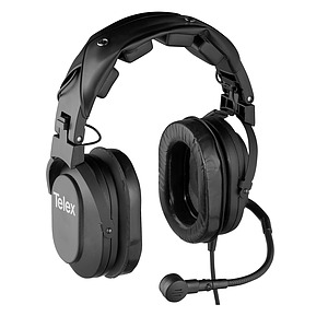 Dual-Sided Headset with Boom Mic