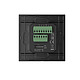 Universal Wall Panel with Mic & Line Inputs + Bluetooth Receiver - Black