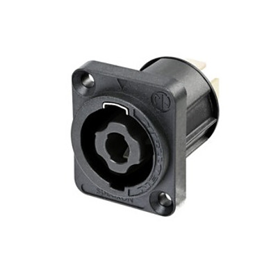 Speakon 4pole Male Chassis Connector